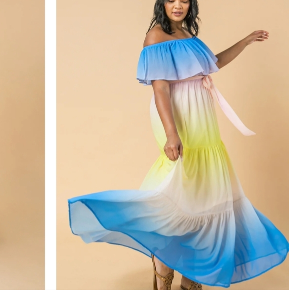 Flying Tomato Maxi Dress Size Small - Picture 2 of 5